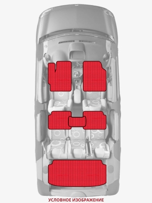 ЭВА коврики «Queen Lux» комплект для Mazda B-Series